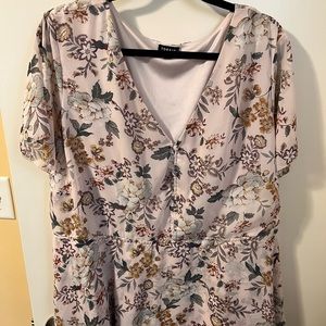 Torrid Floral Blouse